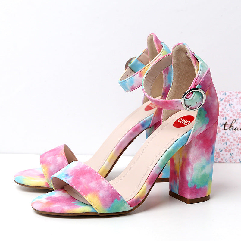 The Burleigh Colour-Pop Peep-Toe Heel by WentSchmick