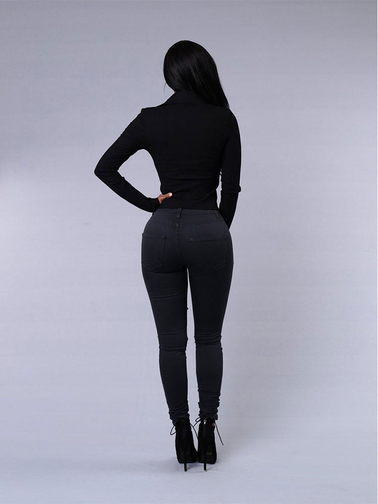 The Glebe High-Waist Skinny Jeans by WentSchmick