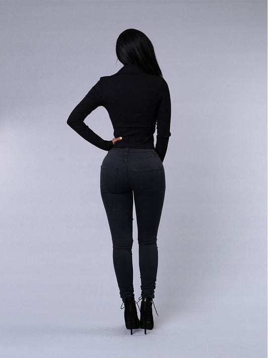 The Glebe High-Waist Skinny Jeans by WentSchmick