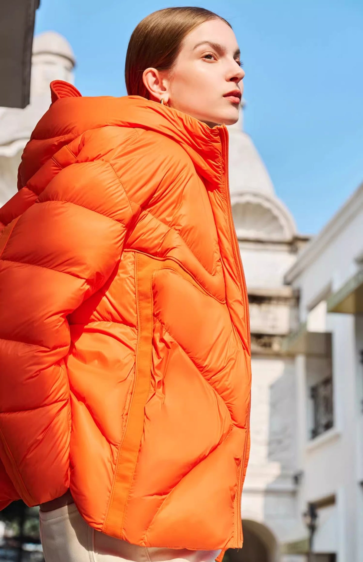 The Stanwell Park Short Hooded Down Jacket by WentSchmick