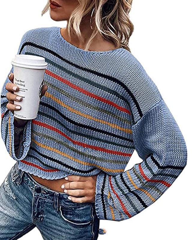 The Sorrento Striped Knit Sweater by WentSchmick