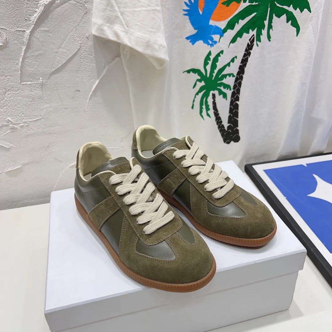 The Curl Curl Soft Leather Lace-Up Sneaker by WentSchmick