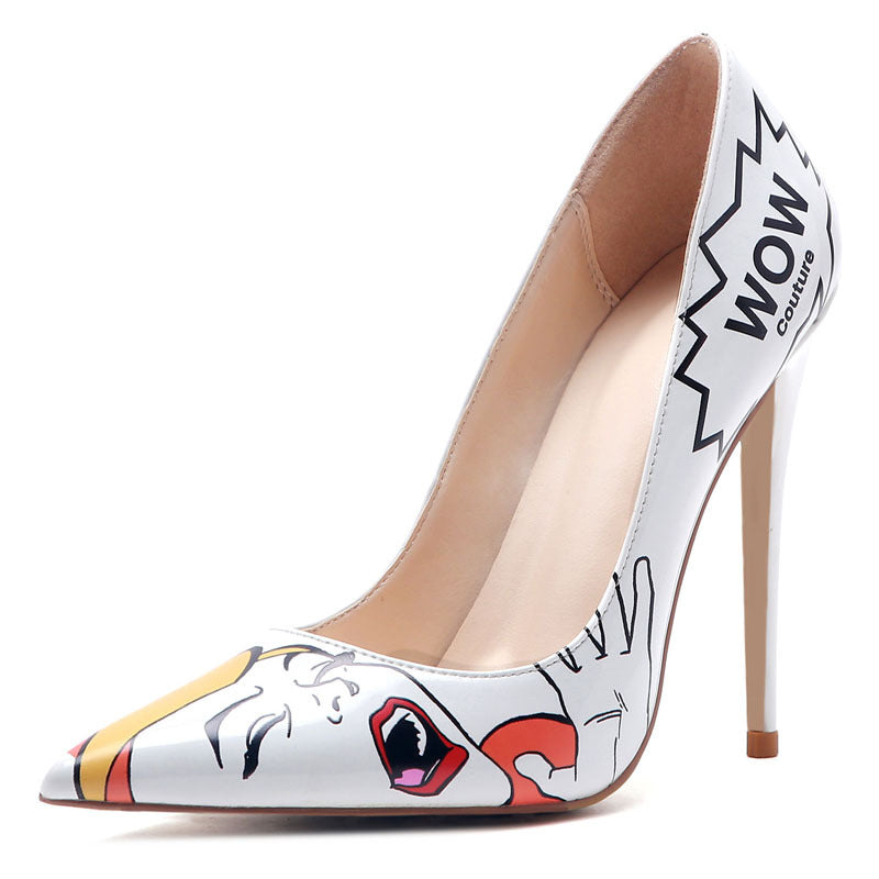 The Fremantle 3D Print Statement Stiletto by WentSchmick