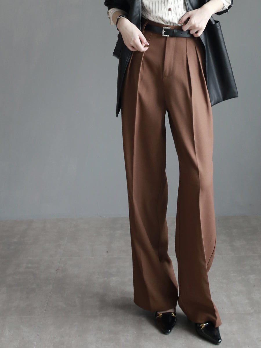 The Southbank Floor-Length Straight Suit Pants by WentSchmick