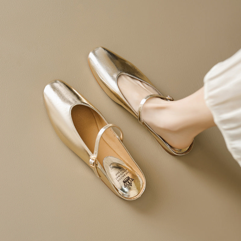 The Watsons Bay Soft Leather Closed-Toe Mule by WentSchmick