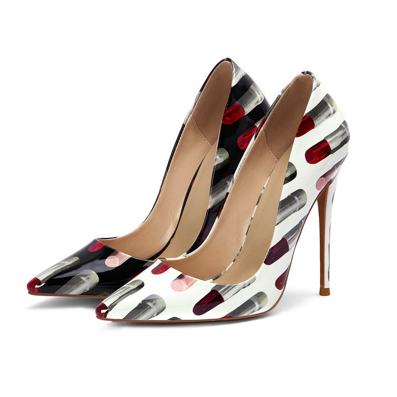 The Darlinghurst Hand-Painted Stiletto by WentSchmick