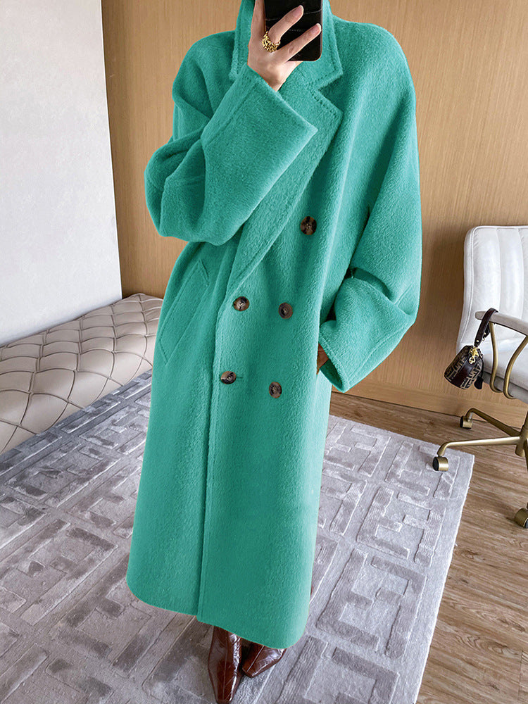 The Mount Lawley Belted Suri Alpaca Coat by WentSchmick