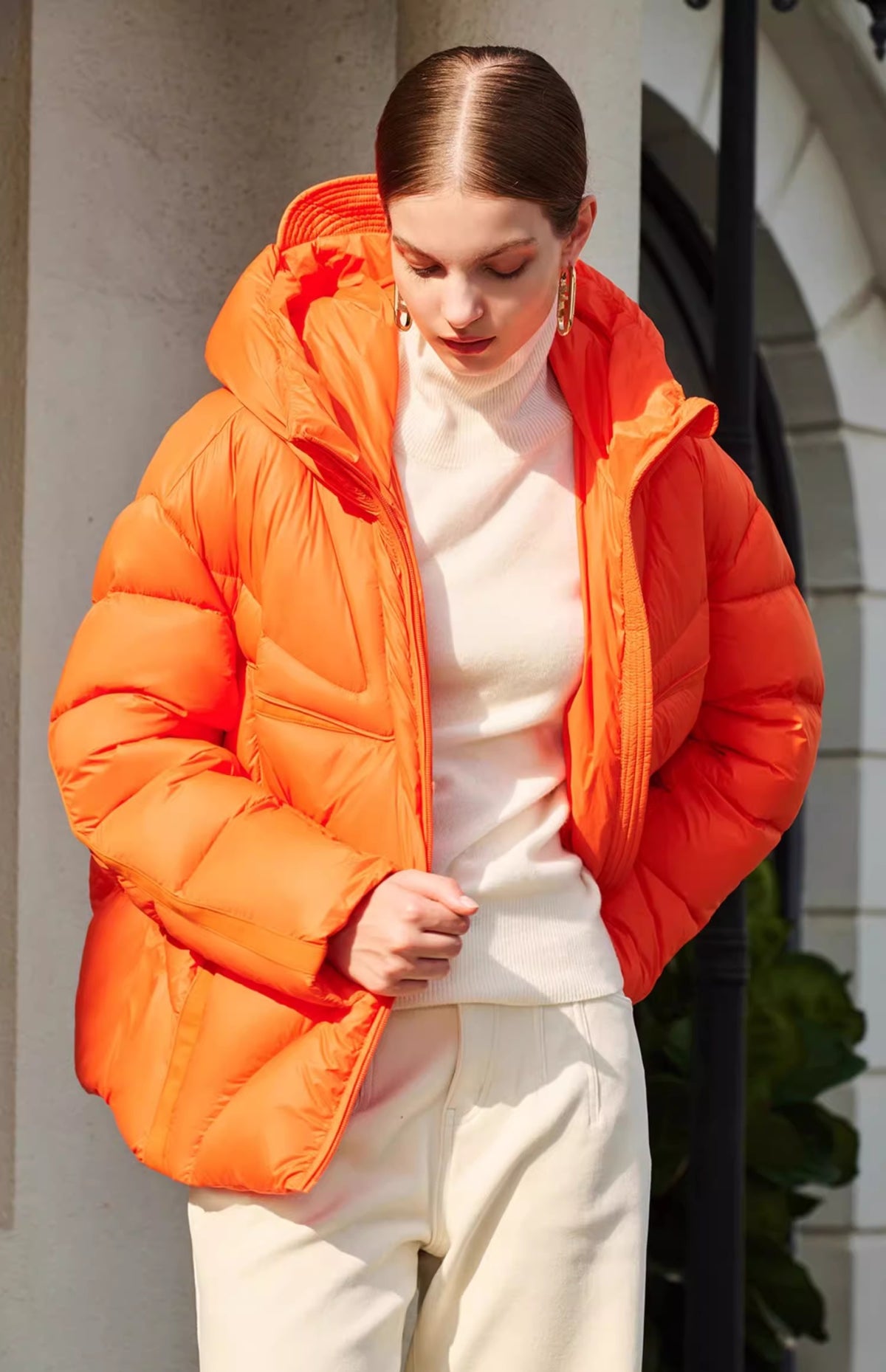 The Stanwell Park Short Hooded Down Jacket by WentSchmick
