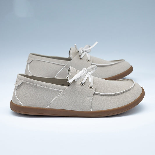 The Mentone Lace-Up Leather Patchwork Loafer by WentSchmick