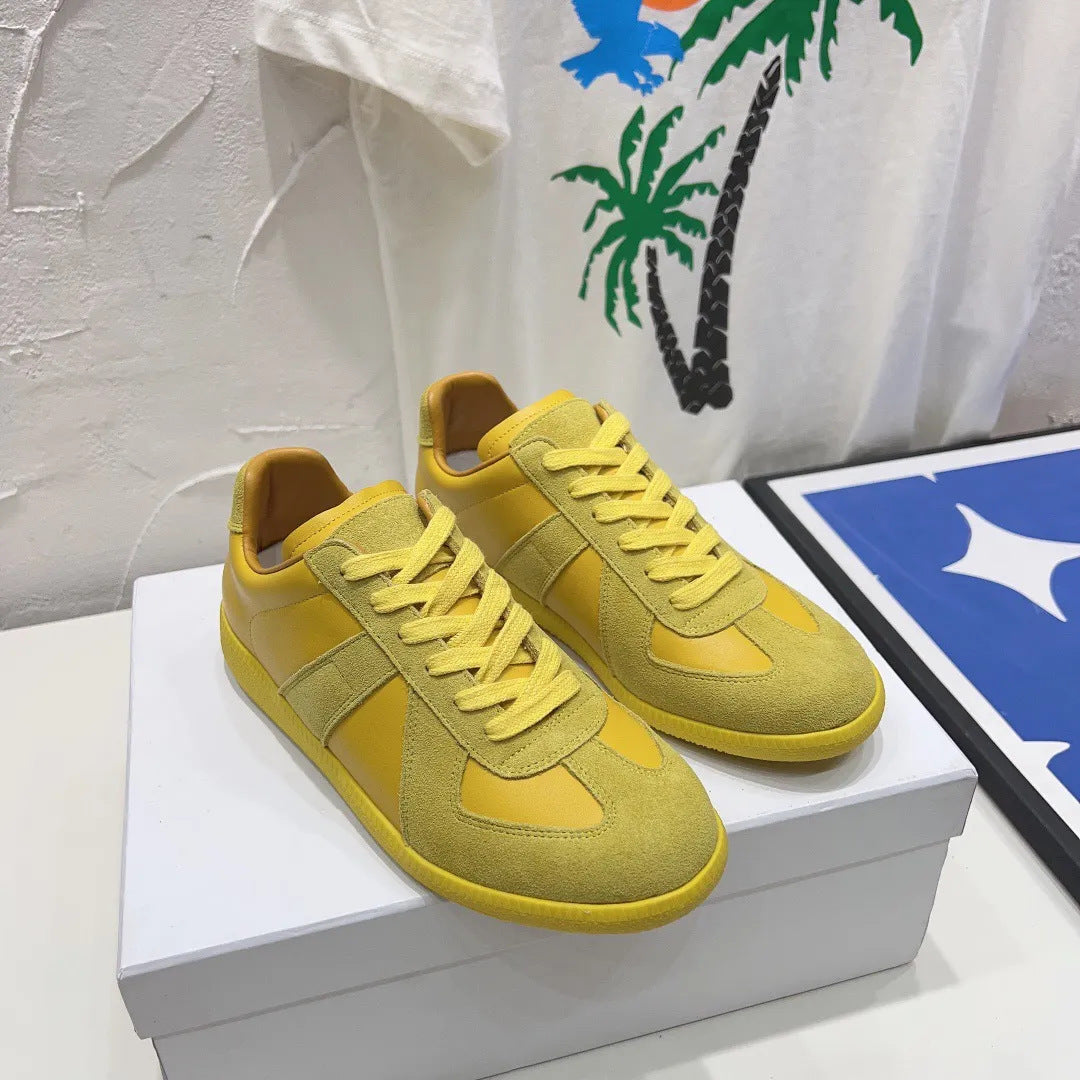 The Curl Curl Soft Leather Lace-Up Sneaker by WentSchmick