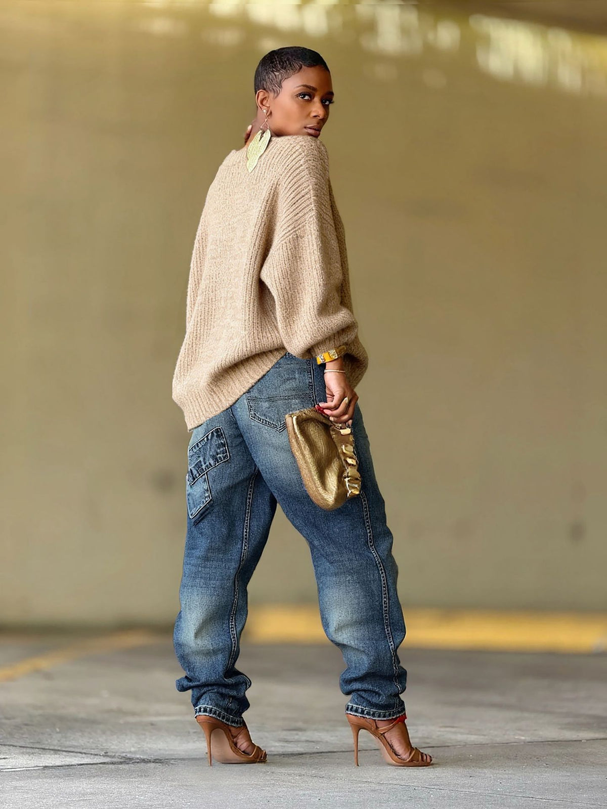 The Richmond Distressed Patchwork Jeans by WentSchmick