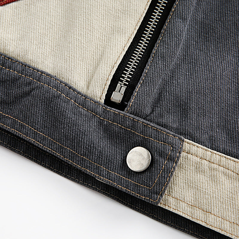 The Ocean Grove Contrast Stitch Denim Jacket by WentSchmick