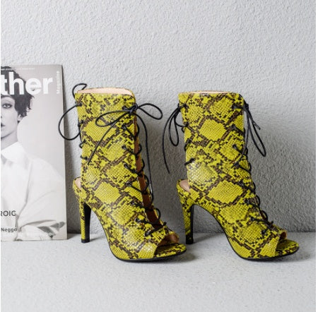 The Cabarita Cut-Out Peep-Toe Summer Boots by WentSchmick