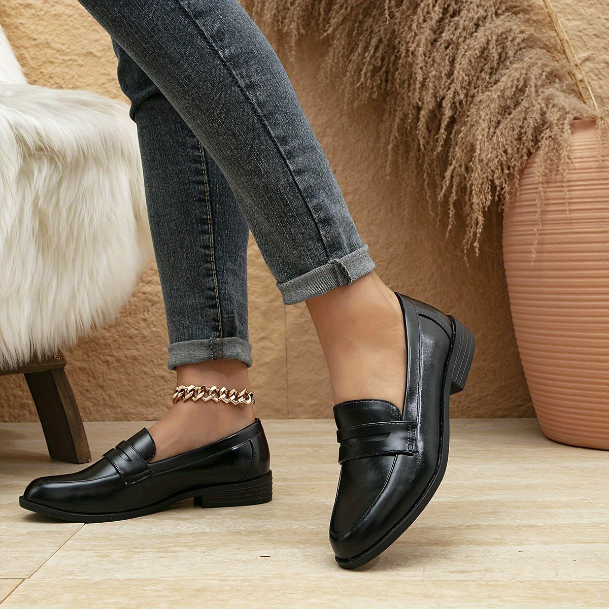The Middle Park Wedge Heel Loafer by WentSchmick