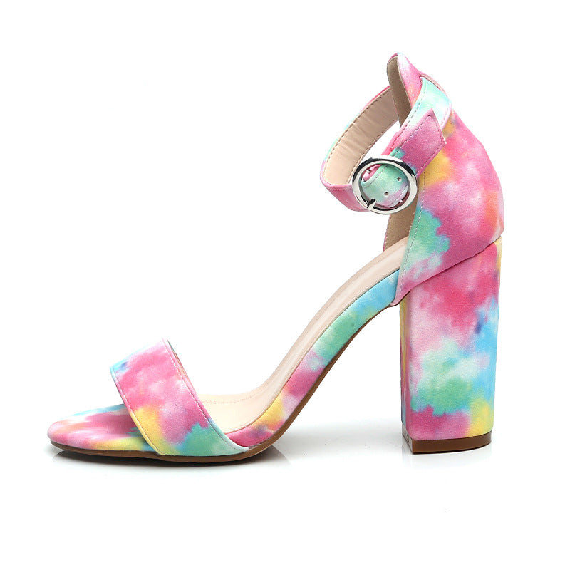 The Burleigh Colour-Pop Peep-Toe Heel by WentSchmick