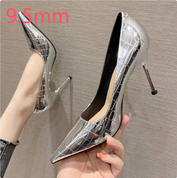 The Collins Metallic Pointed Stiletto by WentSchmick