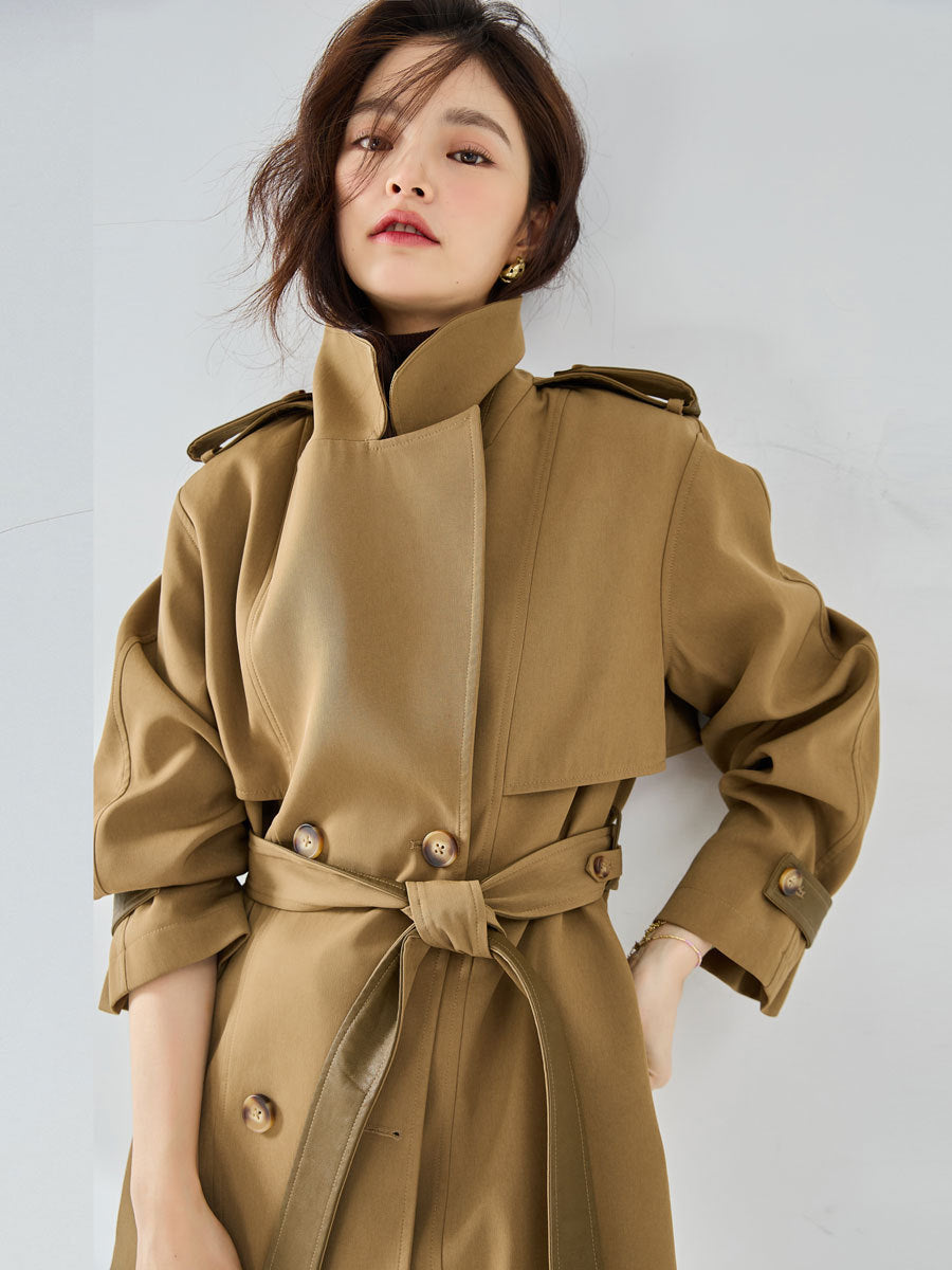 The Manuka Short Trench Coat by WentSchmick