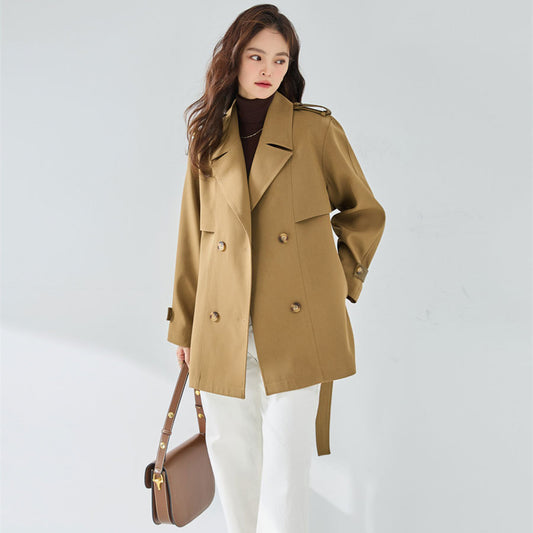 The Manuka Short Trench Coat by WentSchmick