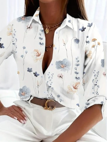 The Coolum Printed Long-Sleeve Shirt by WentSchmick
