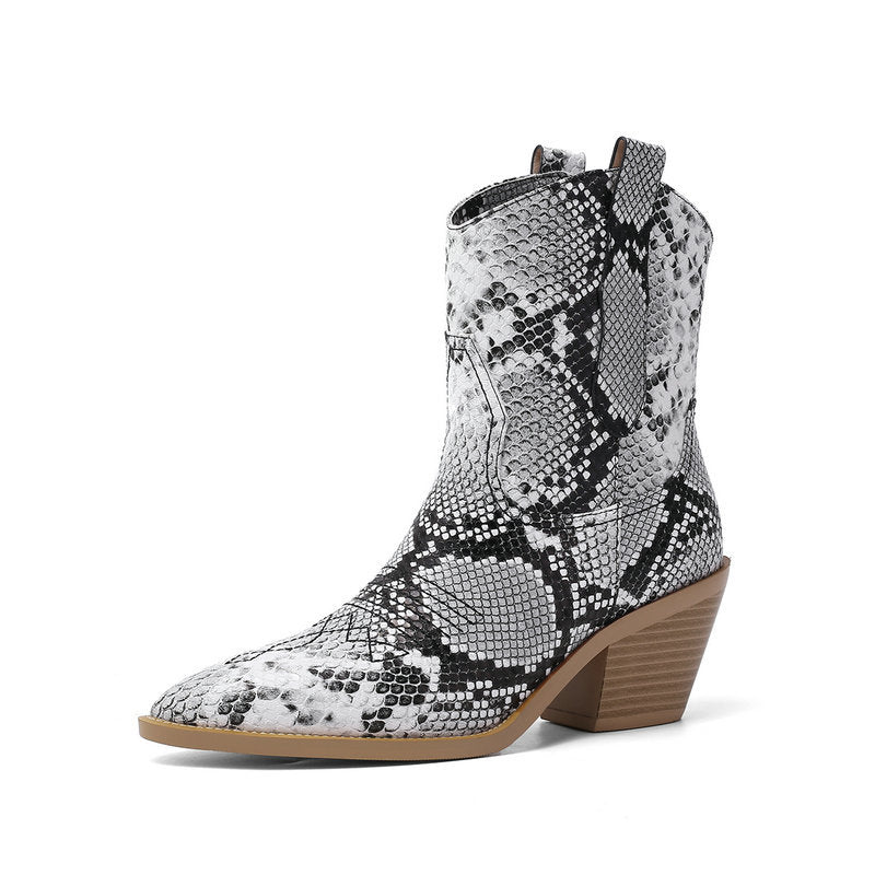 The Carlton Pointed Block Heel Pump by WentSchmick