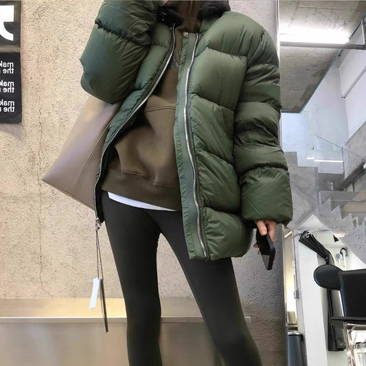 The Albany Collarless Padded Coat by WentSchmick