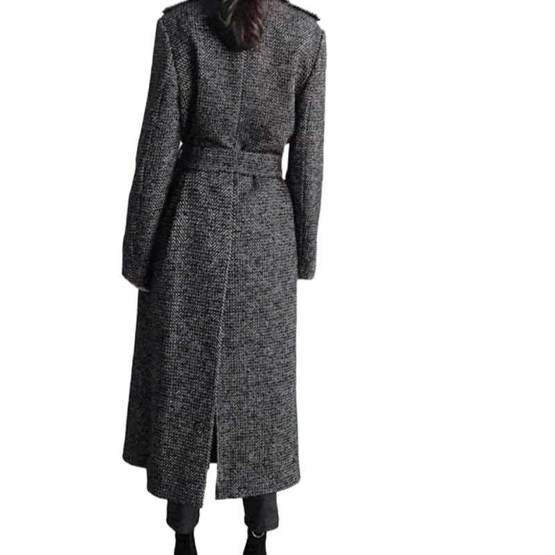 The Stanley Double-Breasted Midi Coat by WentSchmick