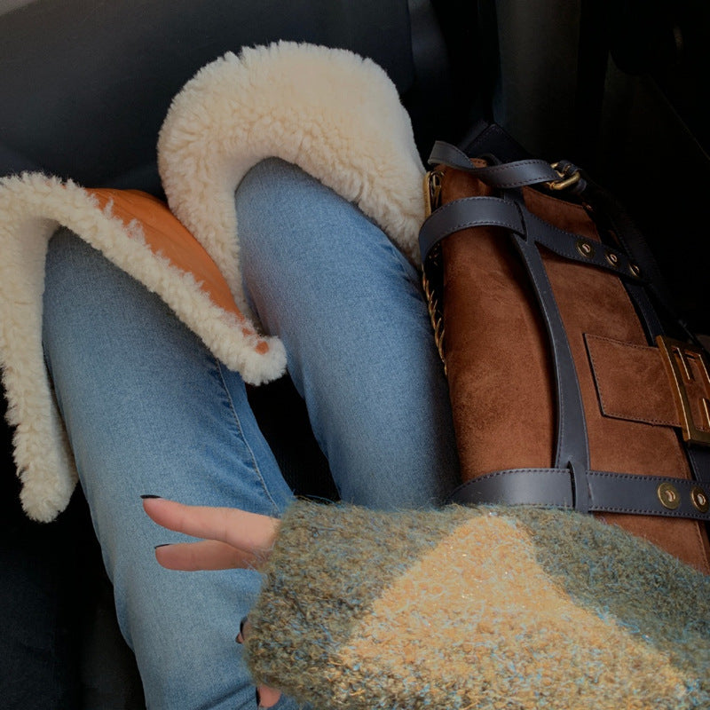 The Hampton Plush-Lined Over-the-Knee Boots by WentSchmick