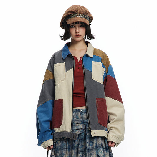 The Ocean Grove Contrast Stitch Denim Jacket by WentSchmick