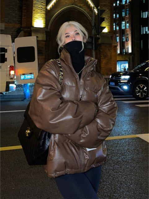 The Denmark Stand-Collar Zip Parka by WentSchmick