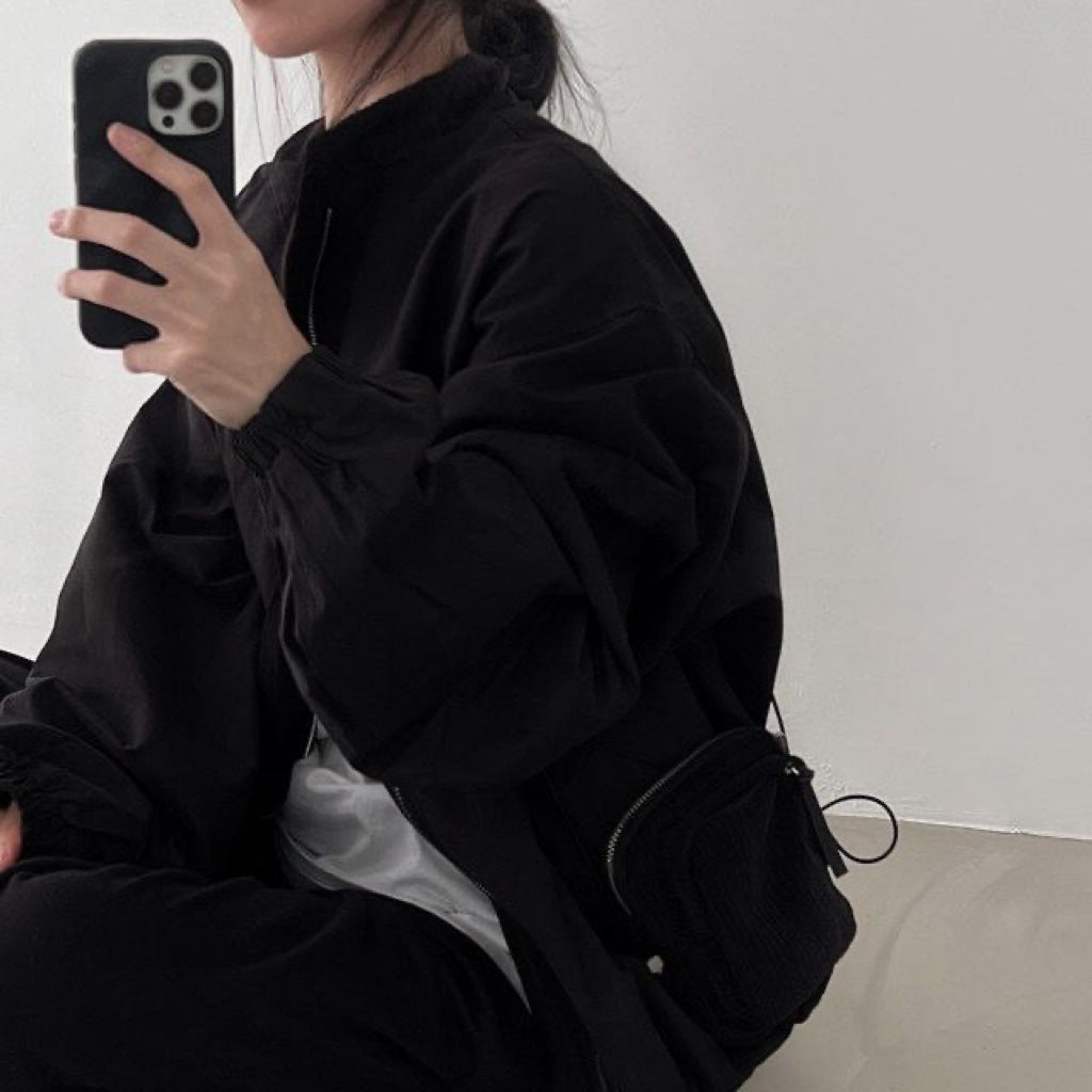 The Freshwater Oversized Baseball Jacket by WentSchmick