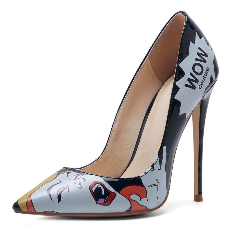 The Fremantle 3D Print Statement Stiletto by WentSchmick