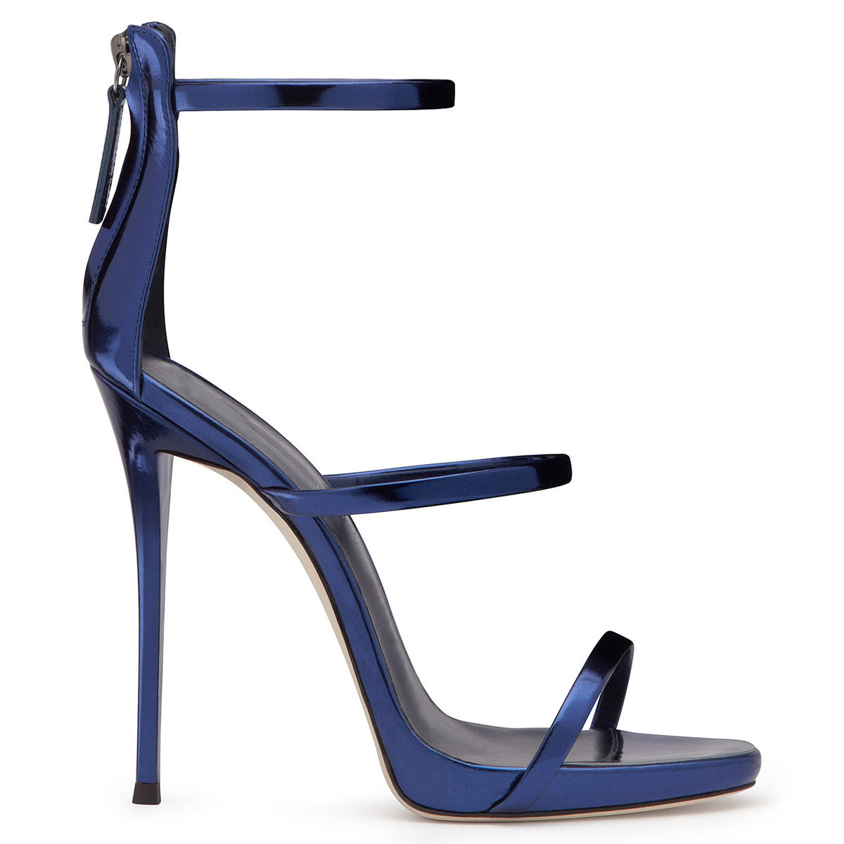 The Mosman Park Patent Ankle-Strap Peep-Toe Heels by WentSchmick