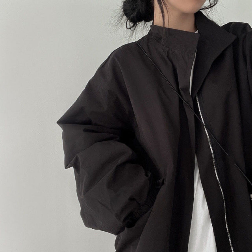 The Freshwater Oversized Baseball Jacket by WentSchmick