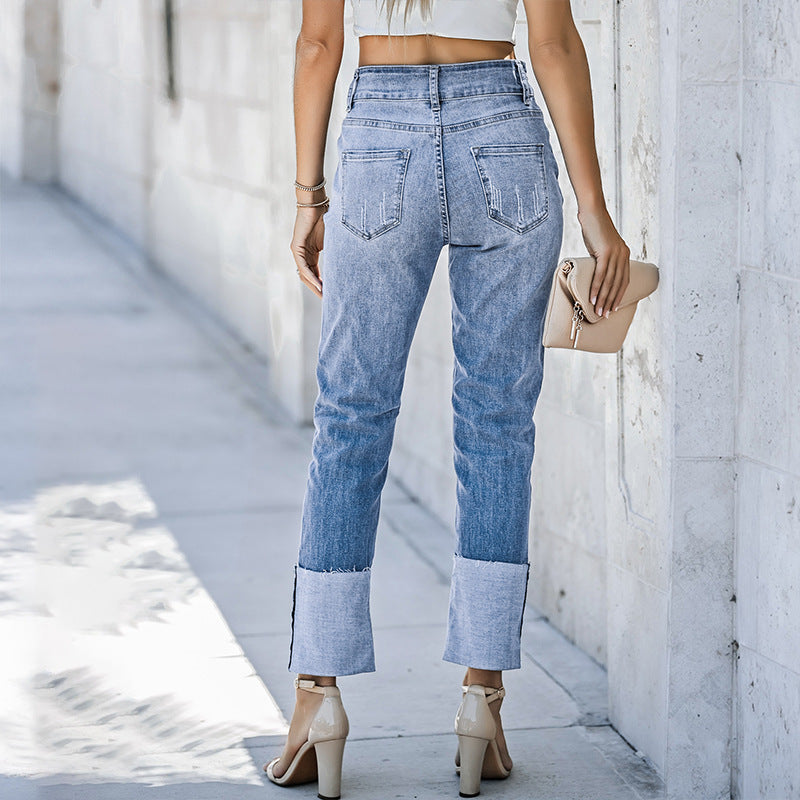 The Stanmore Ripped Cropped Harem Pants by WentSchmick