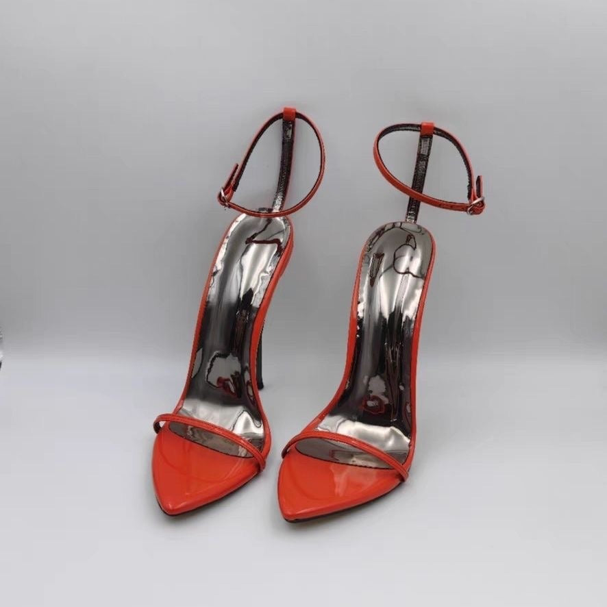 The Burnside Pointed Patent Stilettos by WentSchmick