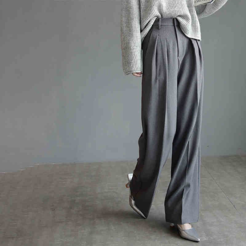 The Southbank Floor-Length Straight Suit Pants by WentSchmick