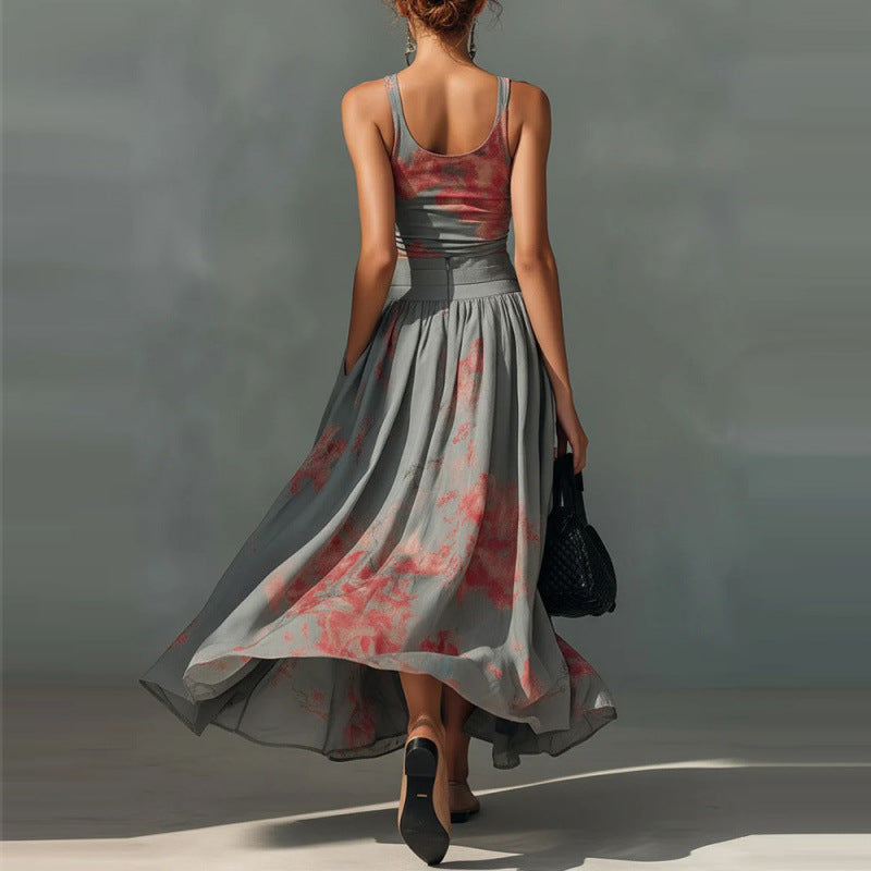 The Airlie Beach Printed Tank Skirt Set by WentSchmick