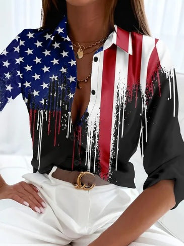 The Coolum Printed Long-Sleeve Shirt by WentSchmick
