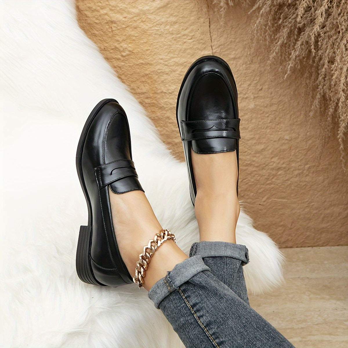 The Middle Park Wedge Heel Loafer by WentSchmick