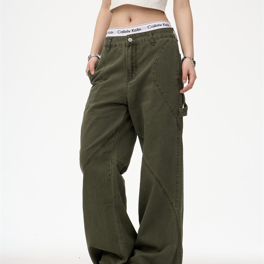 The Parap Washed Straight-Leg Utility Jeans by WentSchmick