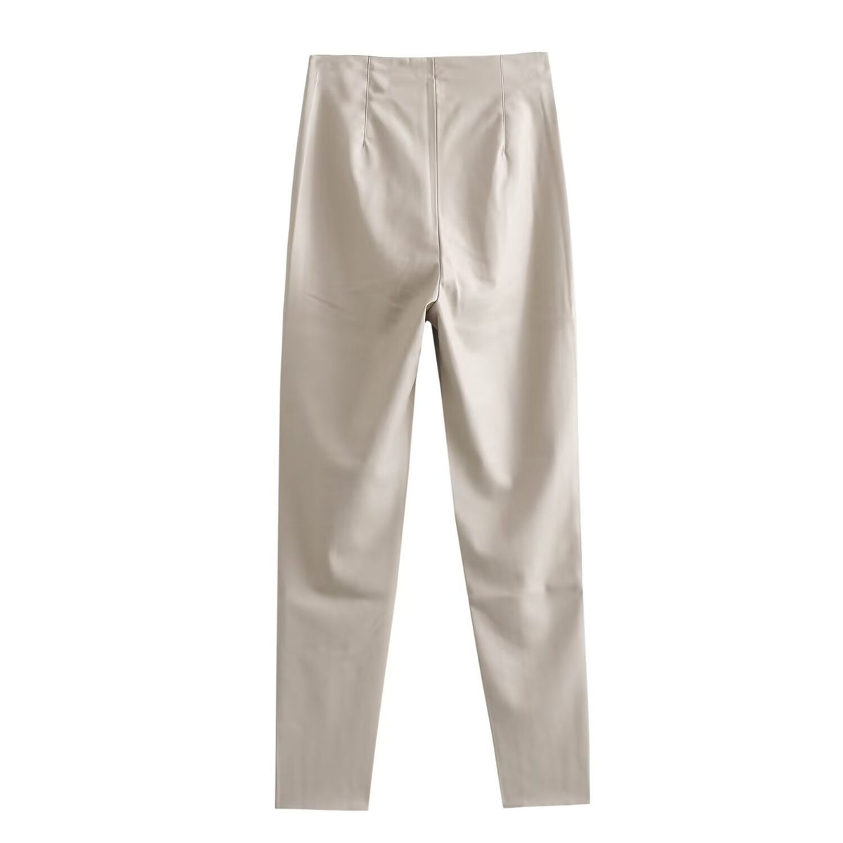 The Clayfield High-Waist Faux Leather Pants by WentSchmick