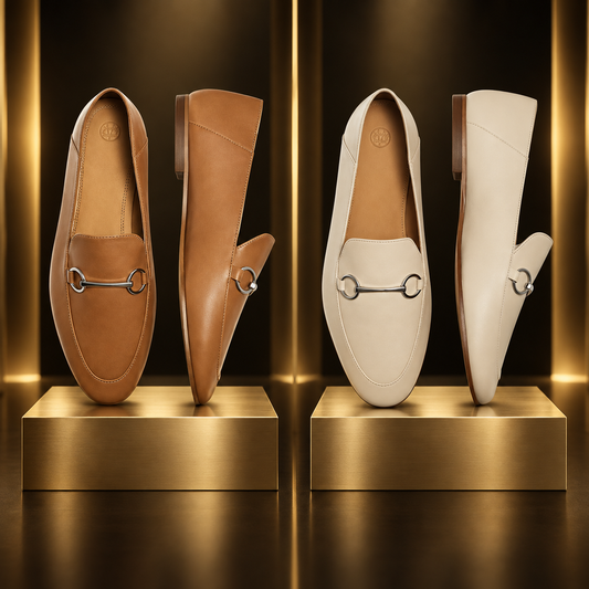 The Huskisson | Leather Buckle Flat