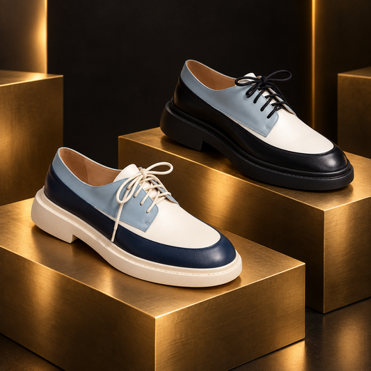 The Prospect | Platform Lace-Up Leather Loafer