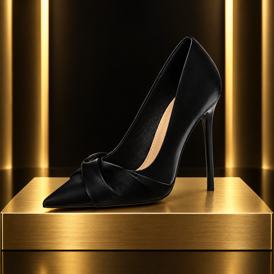 The Double Bay | Bow Pointed Stiletto
