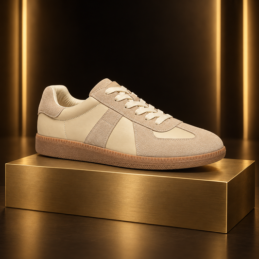 The Bayview | Retro Leather Sneaker