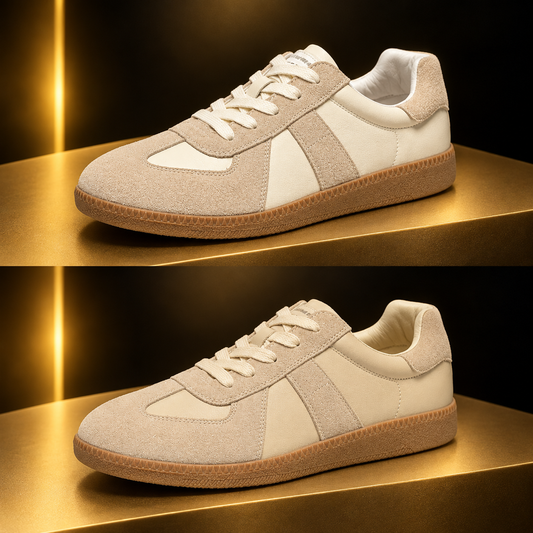 The Bayview | Retro Leather Sneaker