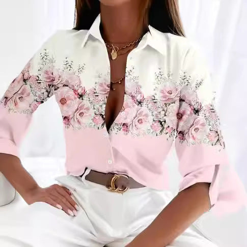 The Coolum Printed Long-Sleeve Shirt by WentSchmick