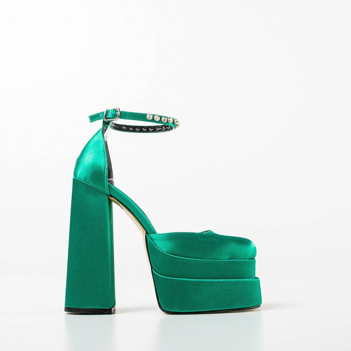 The Broadbeach Rhinestone Platform Heel by WentSchmick