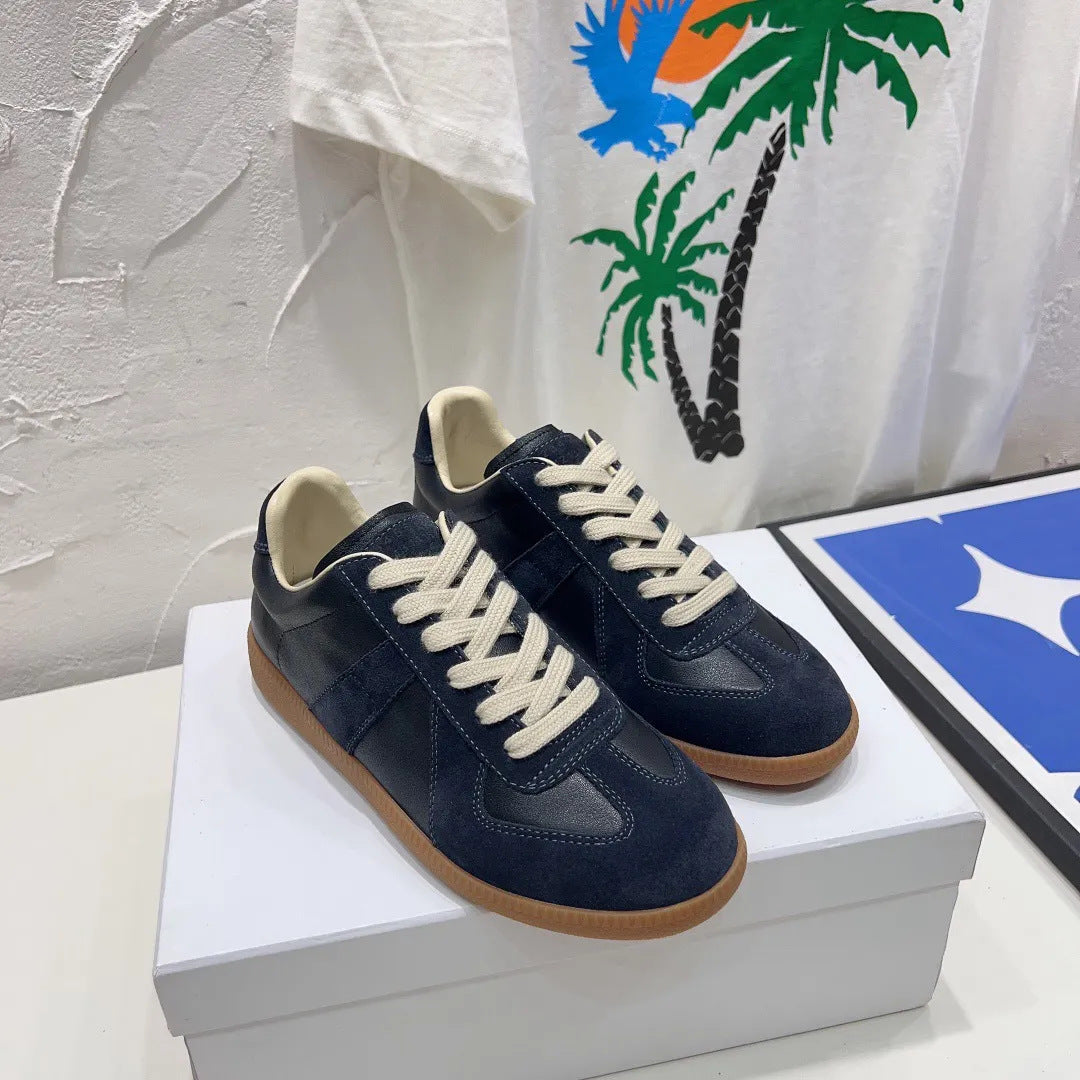 The Curl Curl Soft Leather Lace-Up Sneaker by WentSchmick