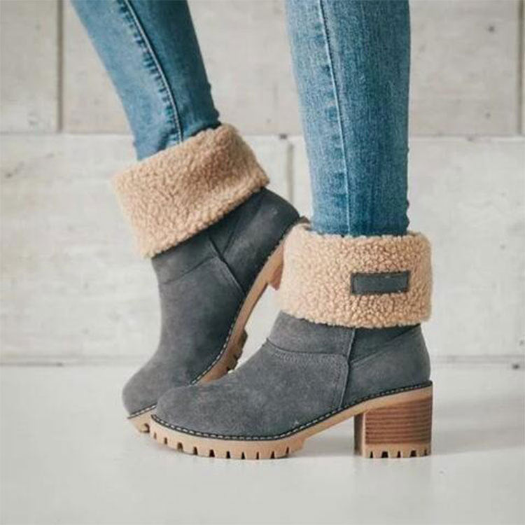 The Thredbo Fold-Down Suede Boot by WentSchmick